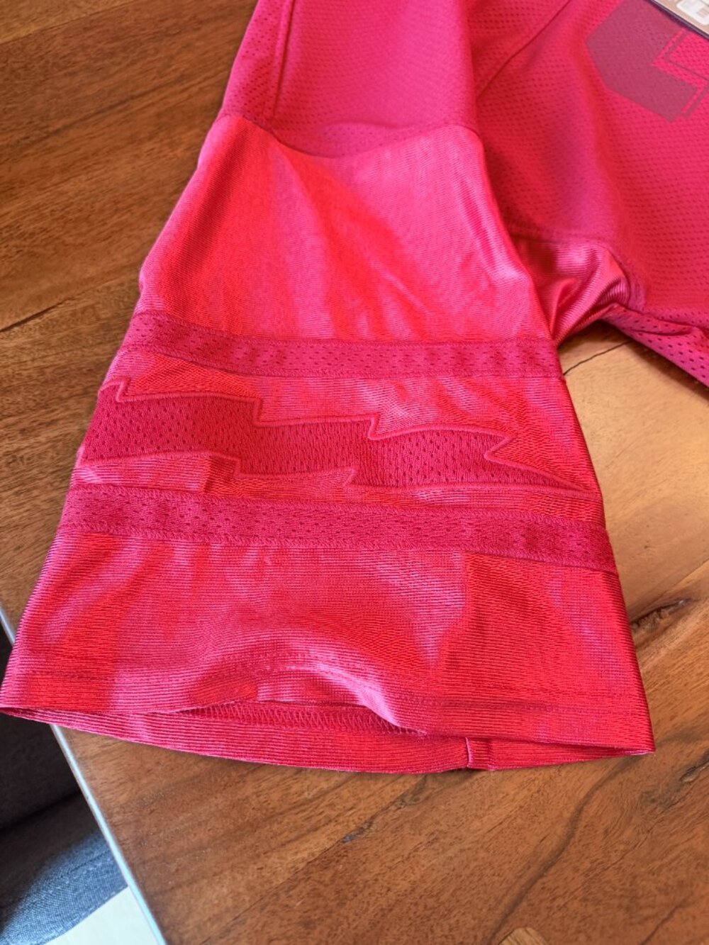RHUDE Red Football Jersey - Size XL - Red NWT - Picture 3 of 8